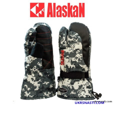 Варежки Alaskan Two Fingers Camo размер M цвет камуфляжный